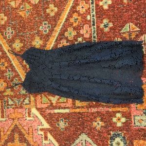 Navy blue lace dress NWOT